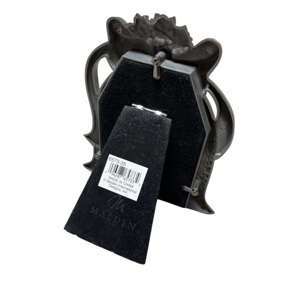 Decorative Malden‎ Vintage Bell-Shaped BOW Wedding Photo Frame 4x6 metal - Picture 8 of 8